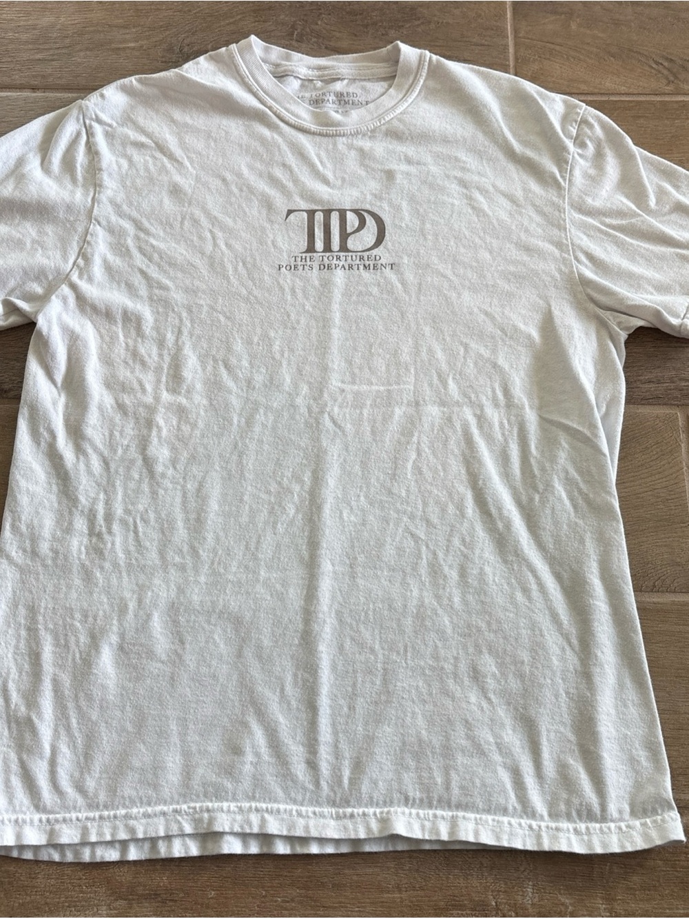 Taylor Swift TTPD T-Shirt Official Merch women’s size Medium